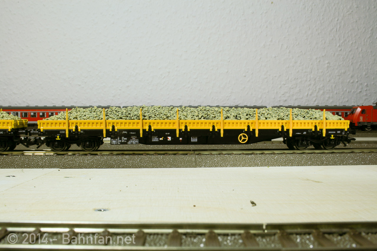 A model train
