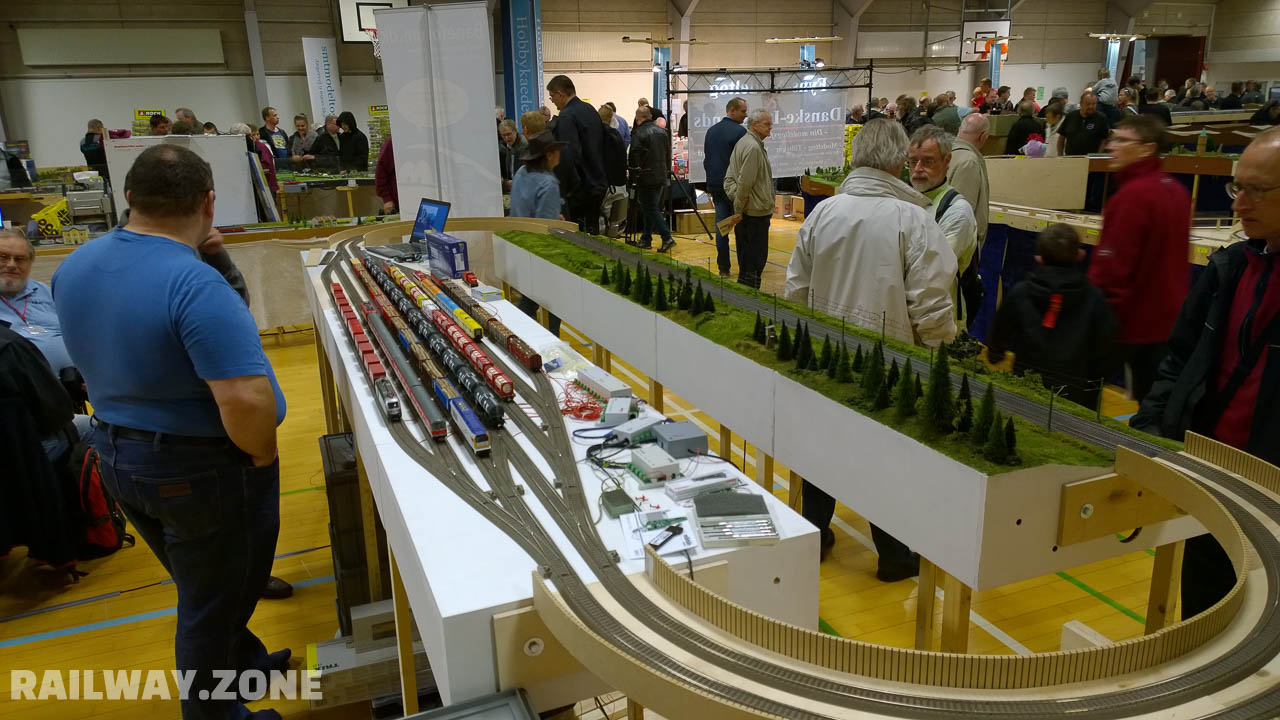 A model train