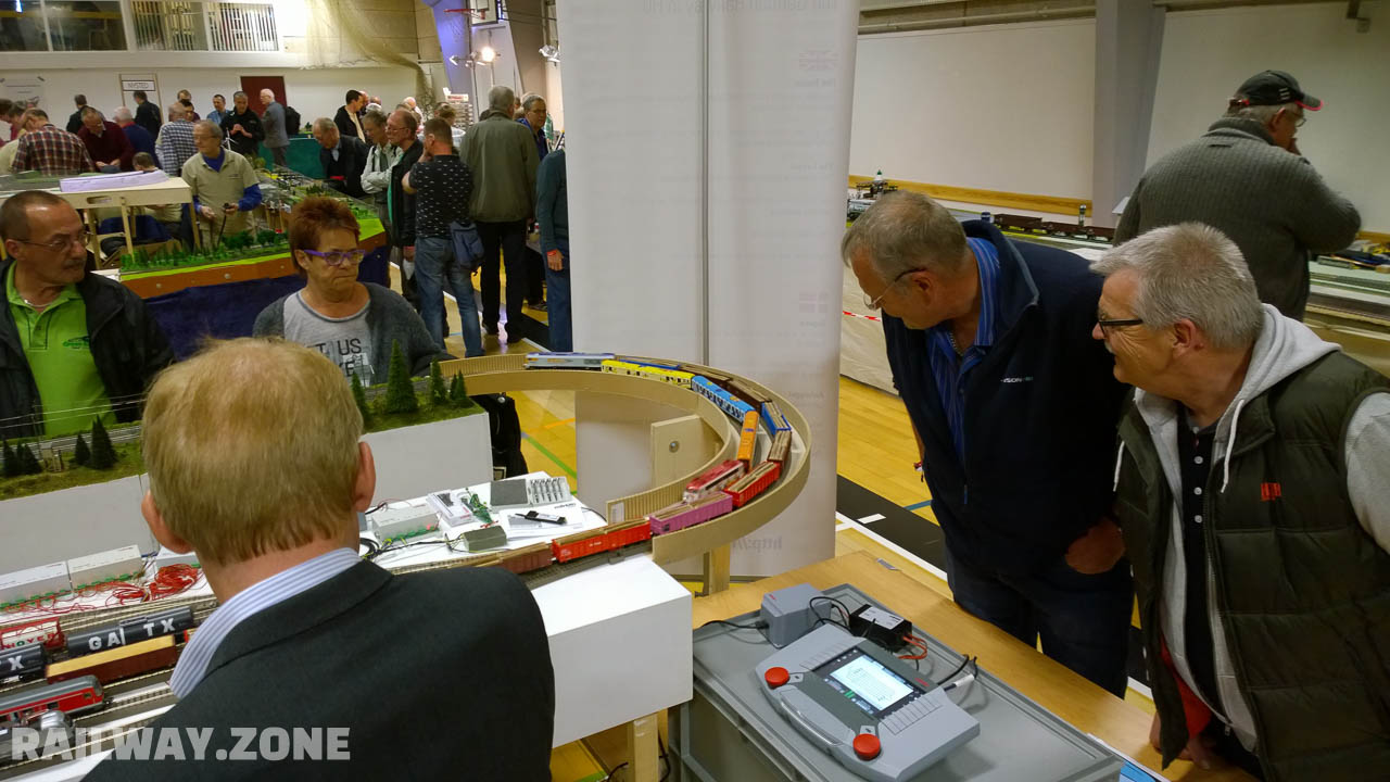A model train