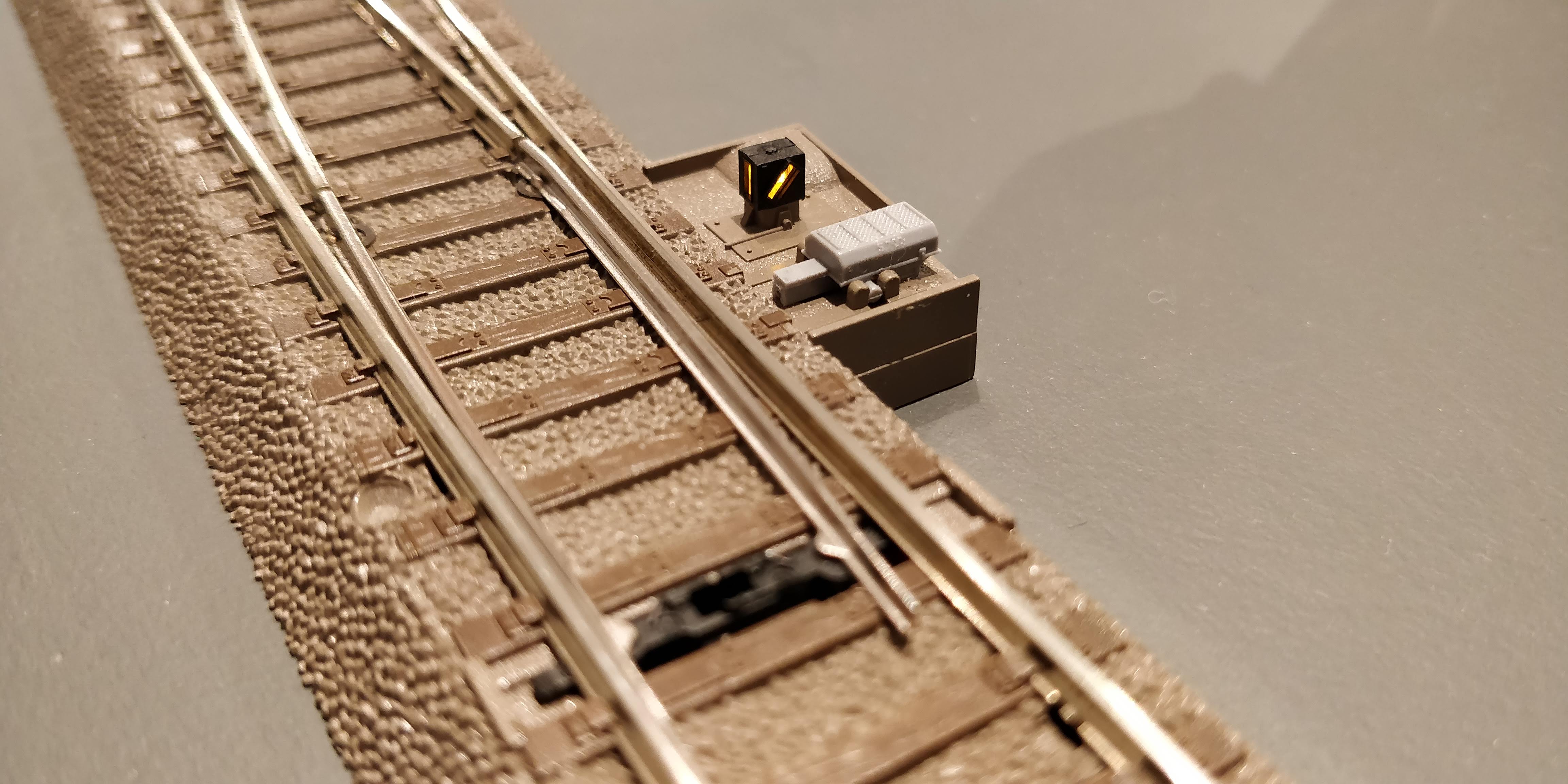 A model train