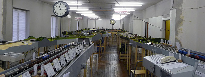 A model train