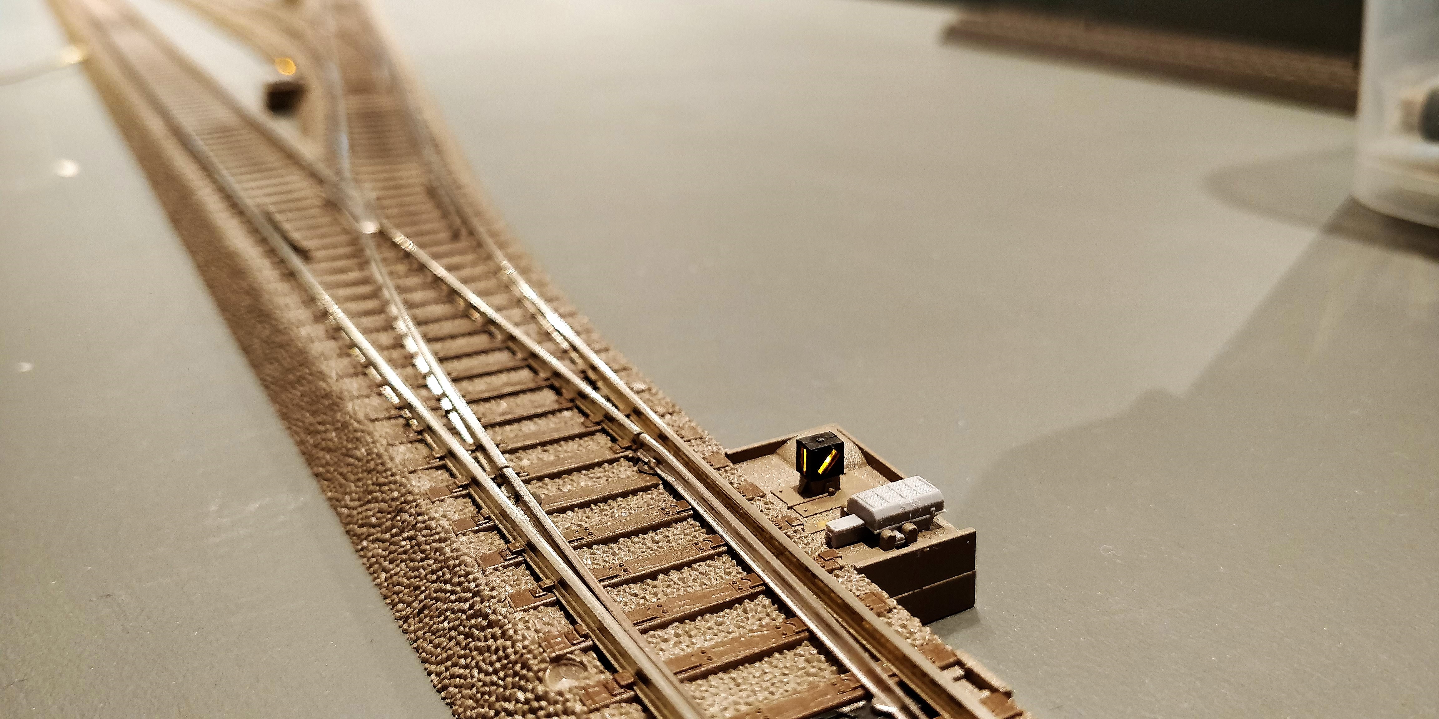 A model train